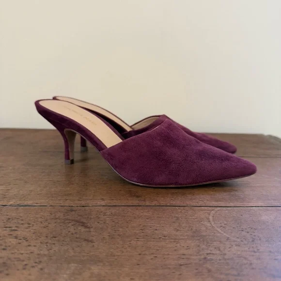 Veronica Beard Merla Kitten Heel - Merlot Women’s Size 6 - Picture 4 of 11